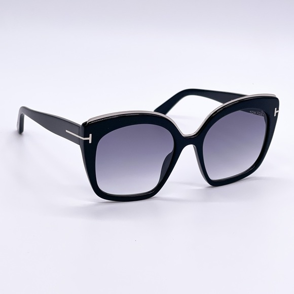 NEW TOM FORD CHANTALLE TOM FORD TF944 01B WOMEN SUNGLASSES TOM FORD FT0944 - Picture 8 of 13